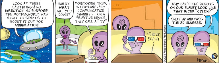 Pilot Strip: Helloooo Sci-Fi!