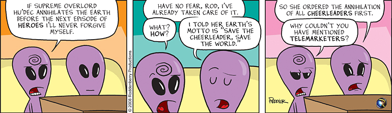 Strip 8: Save The Cheerleader