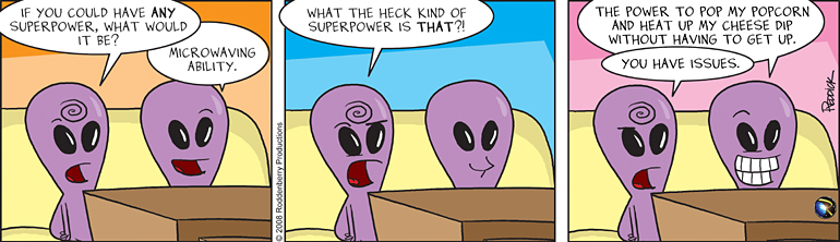 Strip 26: Cheesedip & Heroes