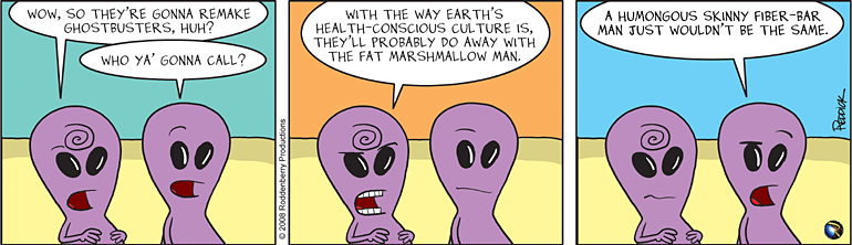 Strip 40: Marshmellow Man