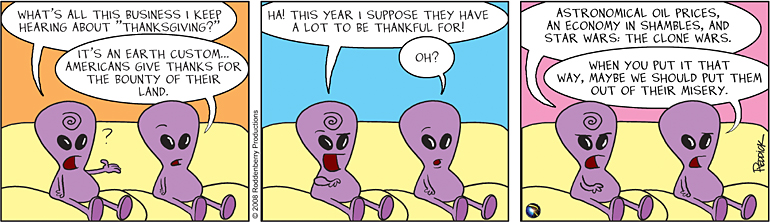 Strip 47: Giving Thanks?