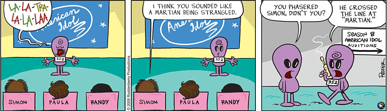 Strip 53: Idol Auditions