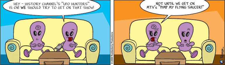 Strip 54: Pimp My Saucer