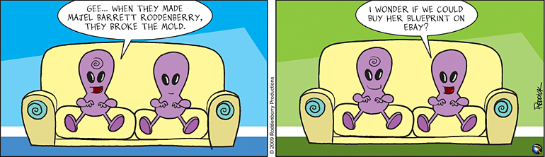 Strip 64: Majel On Ebay