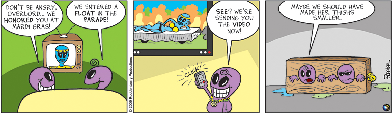 Strip 74: Overlord Float