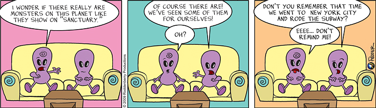 Strip 90: Monsters Among Us