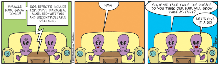 Strip 91: Miracle Hair-Grow