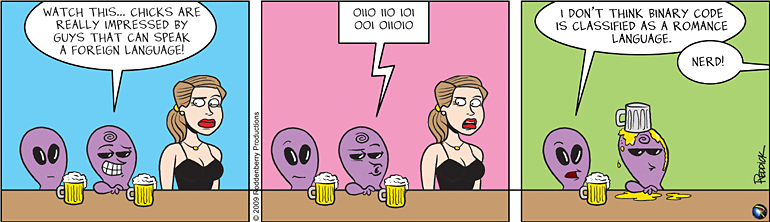 Strip 95: Binary Code