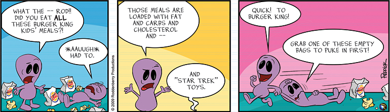 Strip 104: Carbs and Star Trek Toys