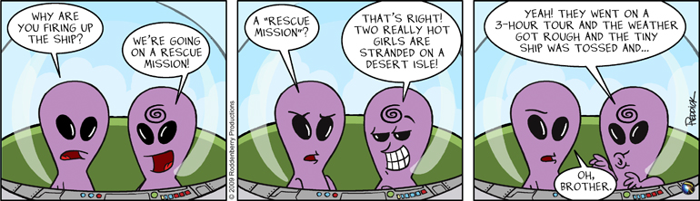 Strip 127: 3-Hour Tour