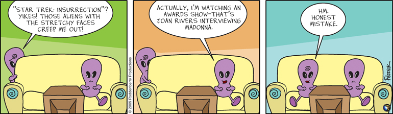 Strip 129: Creepy Aliens