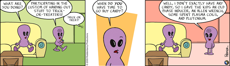 Strip 146: Trick or Treat