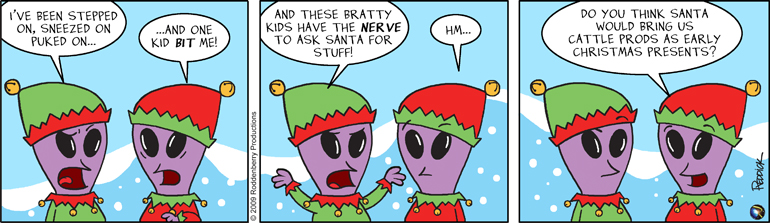 Strip 159: Santa’s Helpers