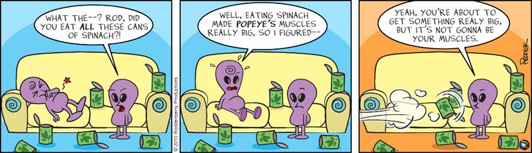 Strip 167: Spinach