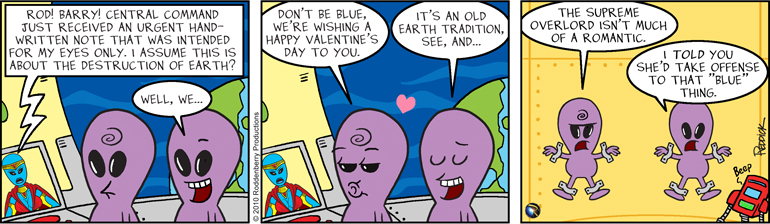 Strip 176: Don’t Be Blue