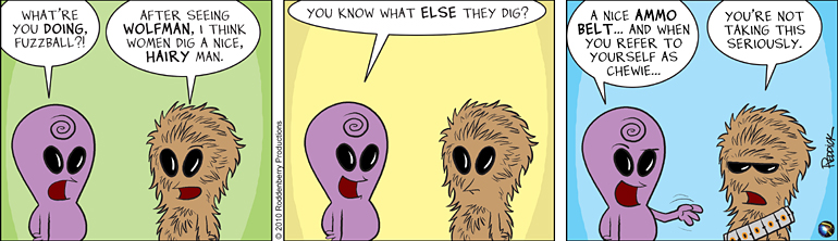 Strip 188: Wolfbacca