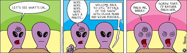 Strip 222: Who is that??!