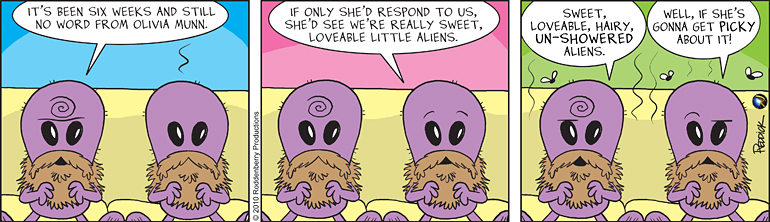 Strip 228: Unshowered Aliens