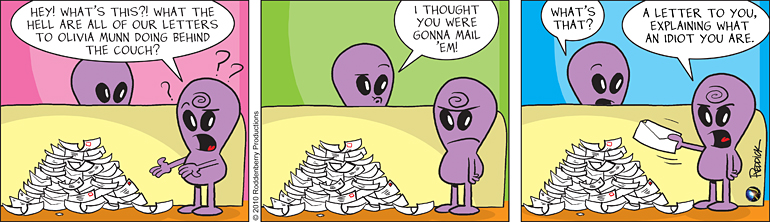 Strip 229: Unmailed Letters