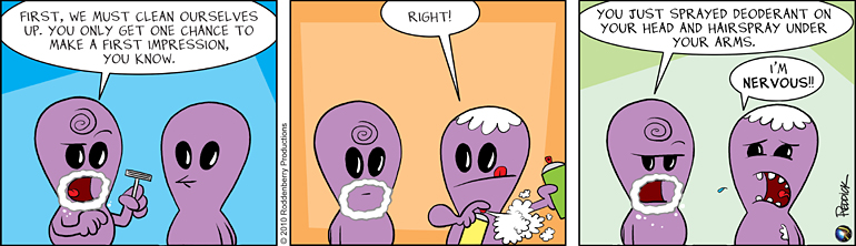 Strip 232: First Impressions