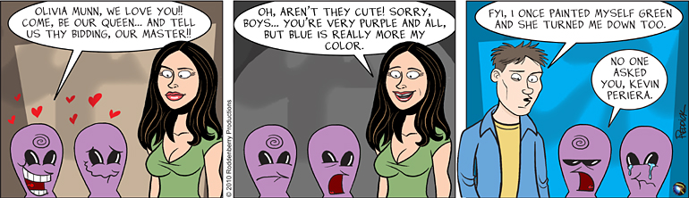 Strip 236: Blue’s My Color