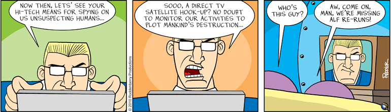 Strip 269: “Direct TV”