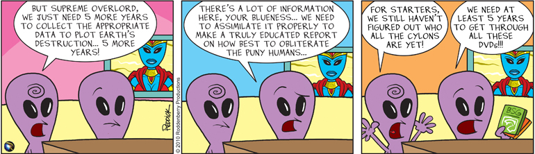 Strip 271: Who are the Cylons?