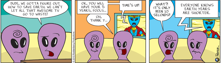 Strip 273: Time’s Up