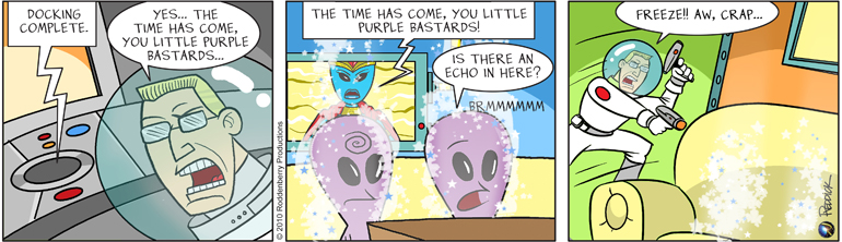 Strip 276: Little Purple Bastards