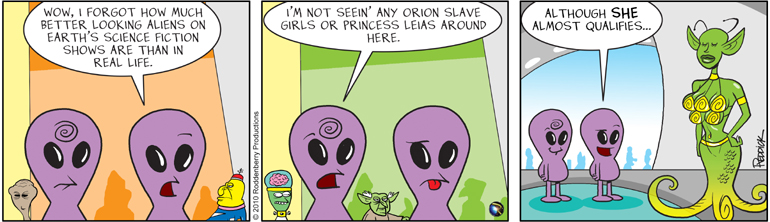 Strip 278: Ugly Aliens…Except Her