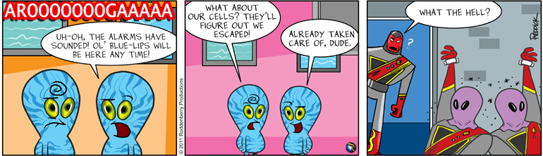 Strip 312: The Switcheroo