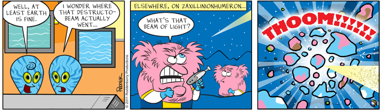 Strip 322: Beam of Light