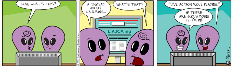 Strip 337: Larp