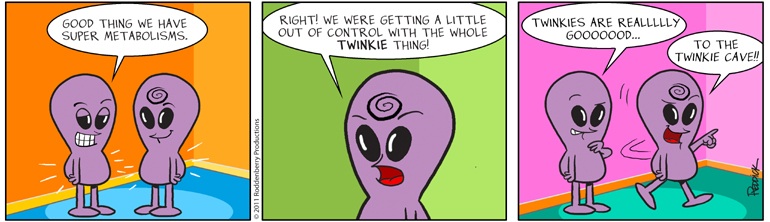 Strip 417: Twinkie Cave