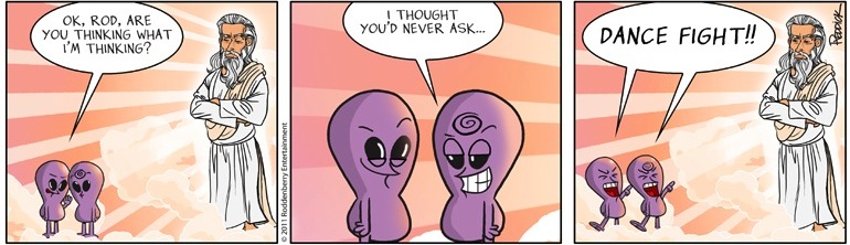 Strip 458: Dance Fight