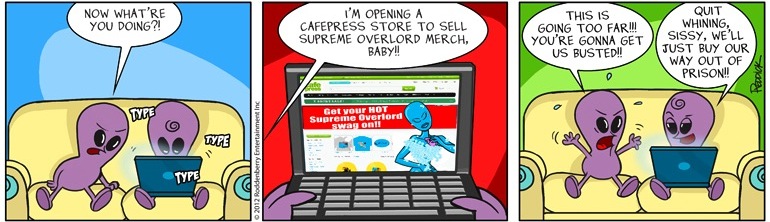 Strip 476: Merch