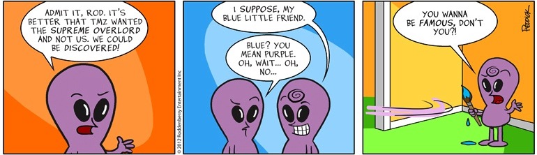 Strip 481: Blue