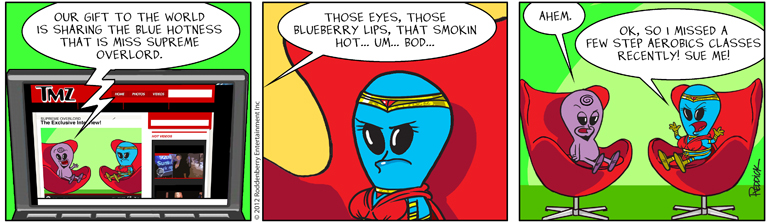 Strip 491: Blueberry Lips