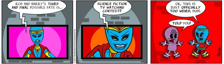 Strip 535: TV Watching