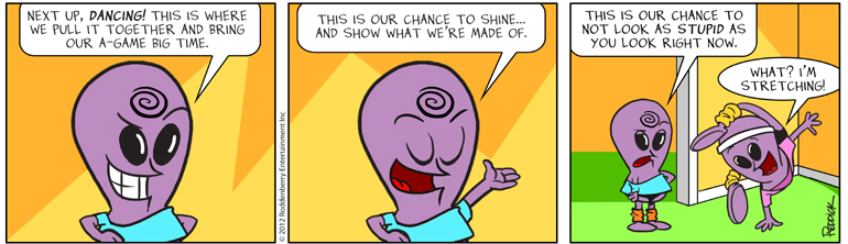 Strip 568: Stretching