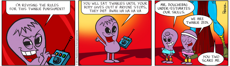 Strip 588: Twinkie Jedi