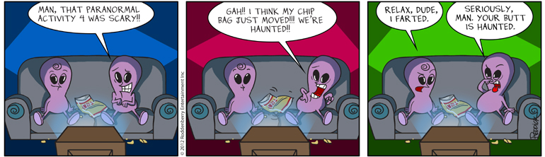 Strip 605: Paranormal Butt