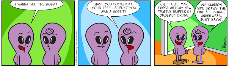 Strip 606: Hobbit