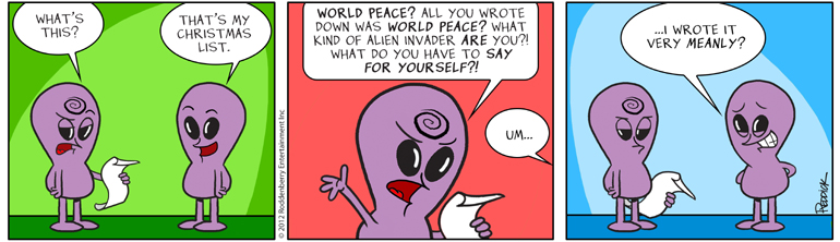 Strip 610: Bad Alien