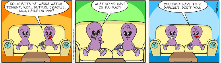 Strip 629: Blu Ray