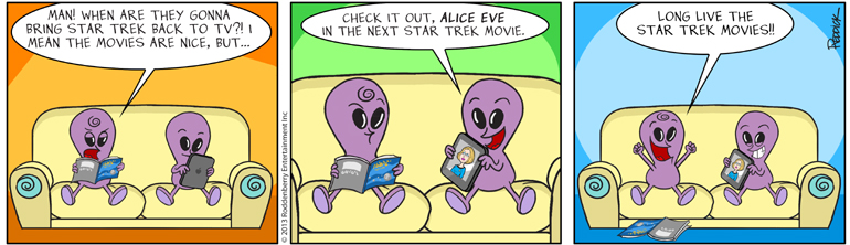 Strip 630: Alice Eve