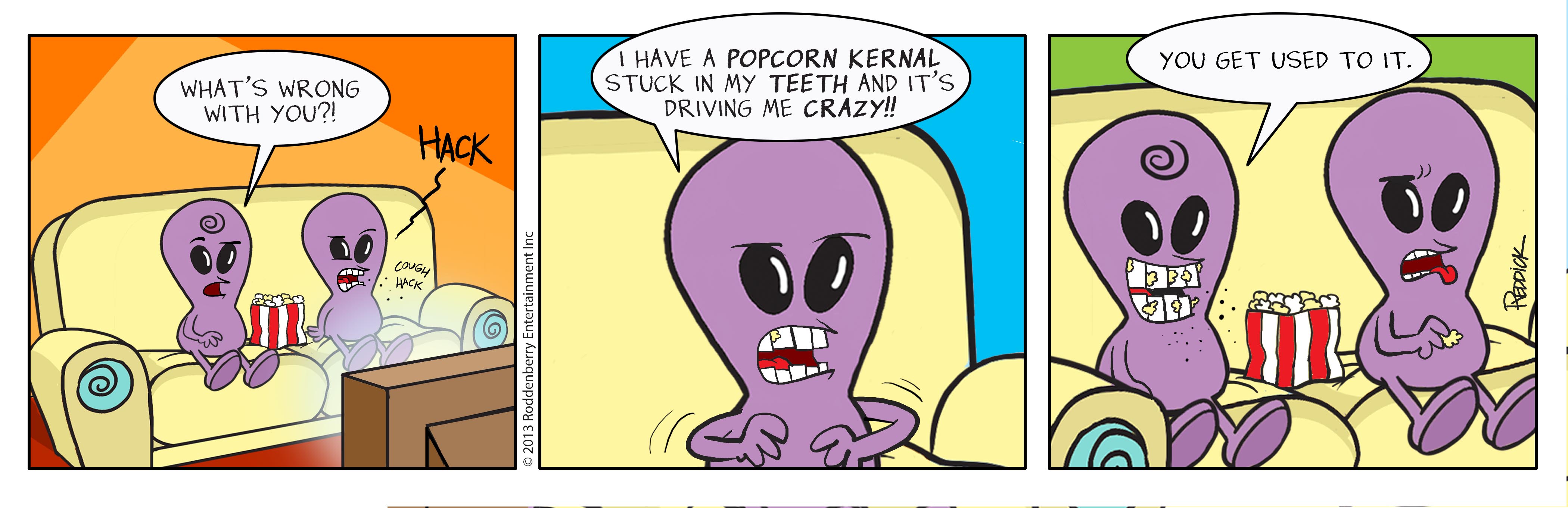 Strip 638: Popcorn