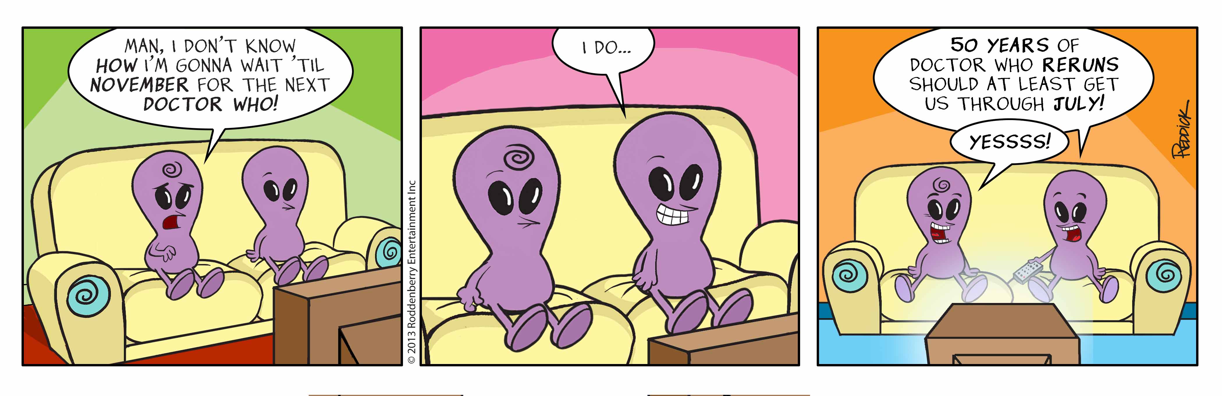 Strip 644: Doctor Who