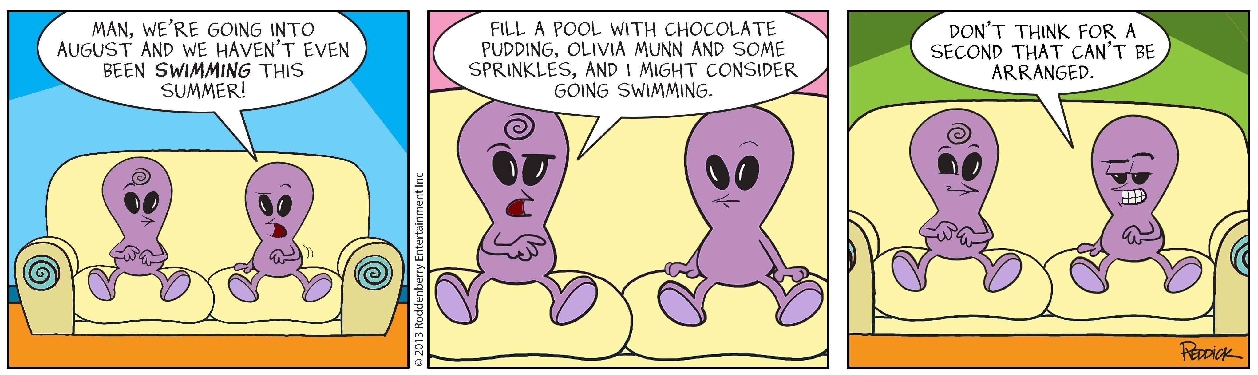 Strip 653: Swimming