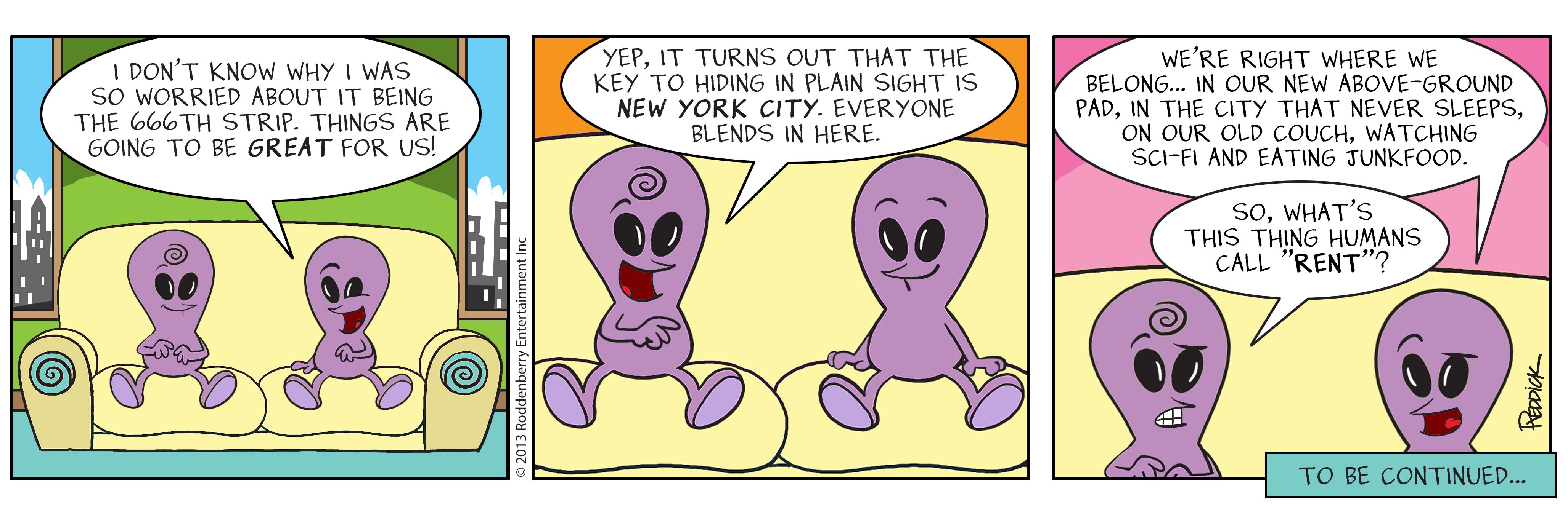 Strip 666: Where We Belong